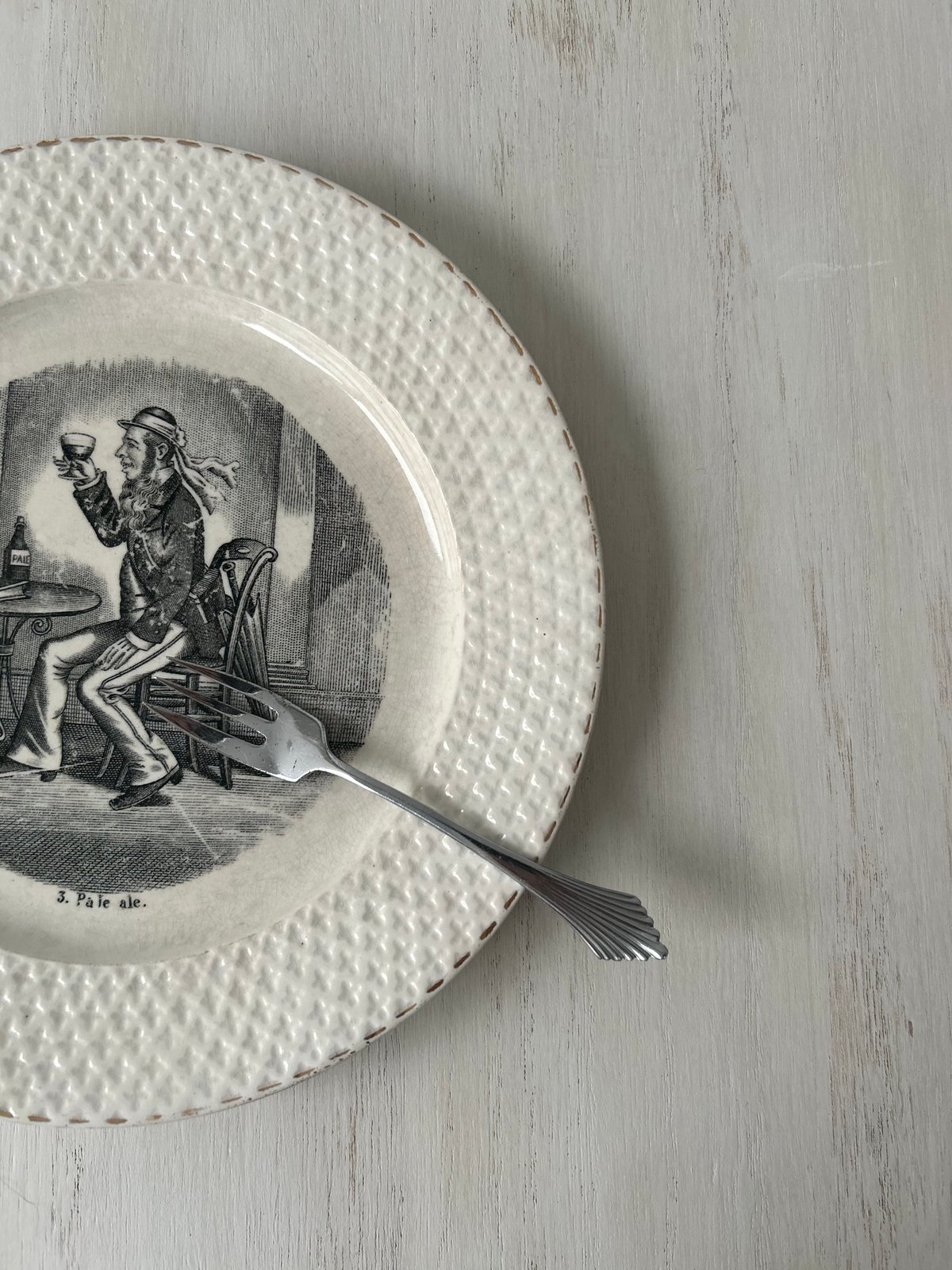antique Maestricht Societe Ceramique アンティーク プレ