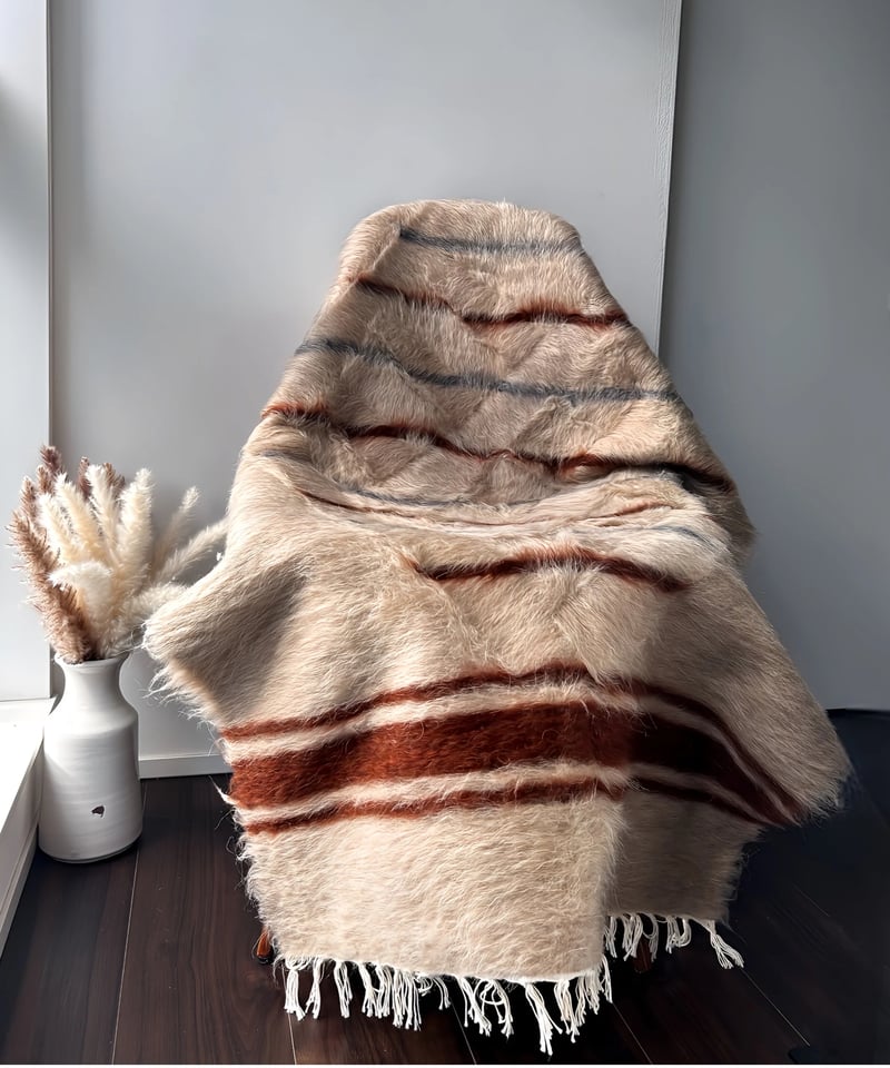 NEW Turkish Battaniye トルコ製 手織りバッターニエ 130cm×78c