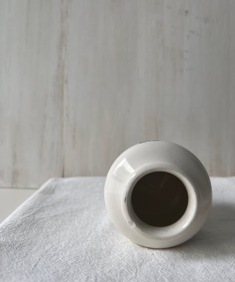 French vintage sarreguemines mustard pot サルグミンヌ マスタードポット
