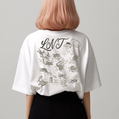 LNTオリジナルTシャツ（ホワイト）