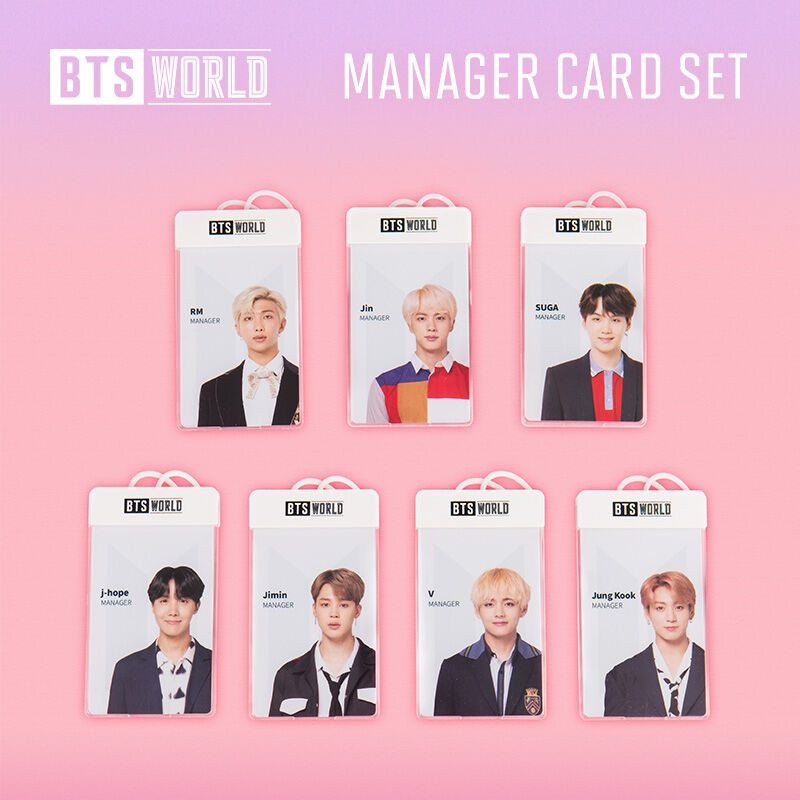 BTSワールド 「公式」 マネージャーカードセット | JMStore
