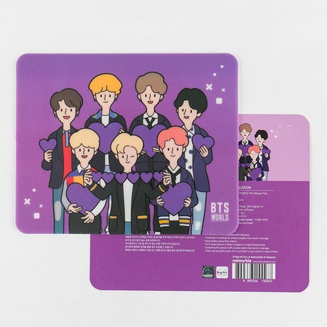 BTSワールド 「公式」マウスパッド