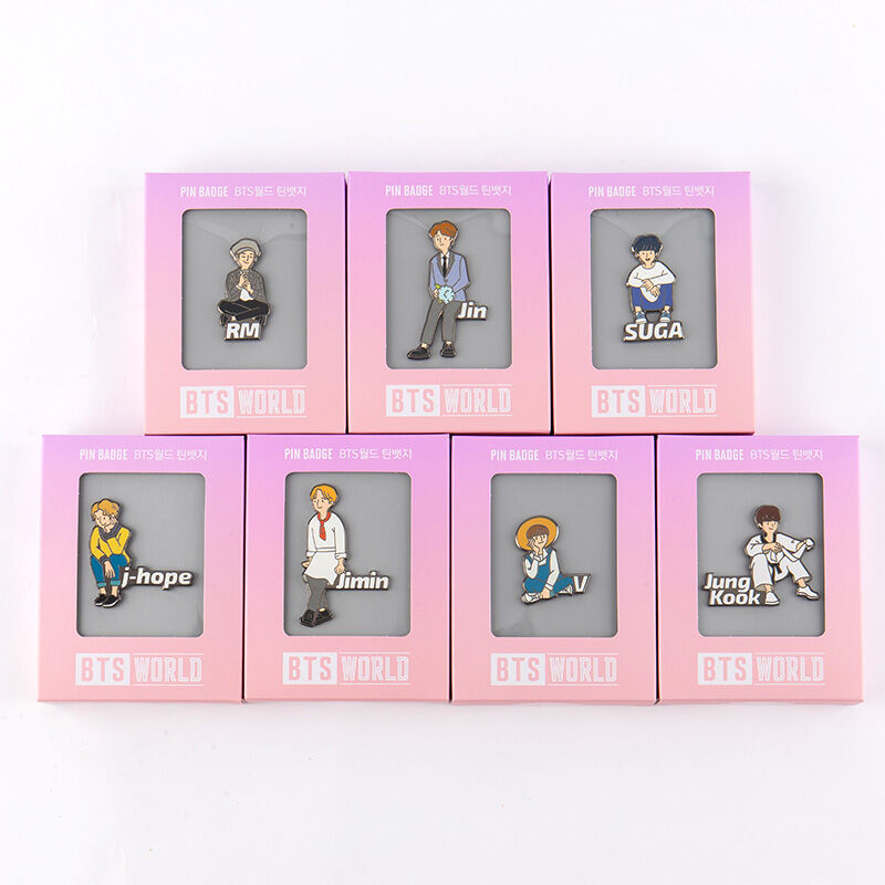 BTSワールド 「公式」 ピンバッジ | JMStore