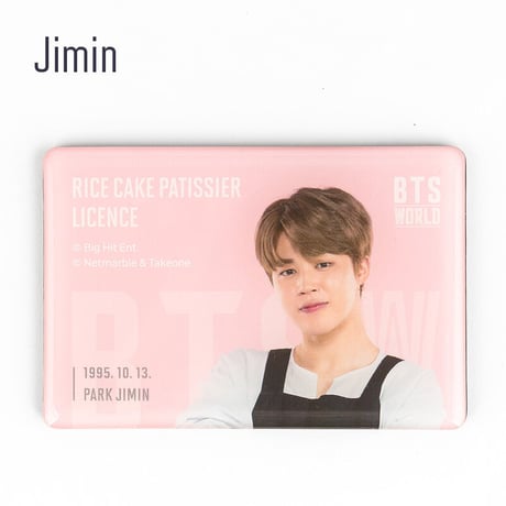 BTSワールド 「公式」 ID マグネット