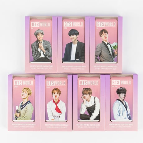 BTSワールド 「公式」高速ワイヤレス充電器