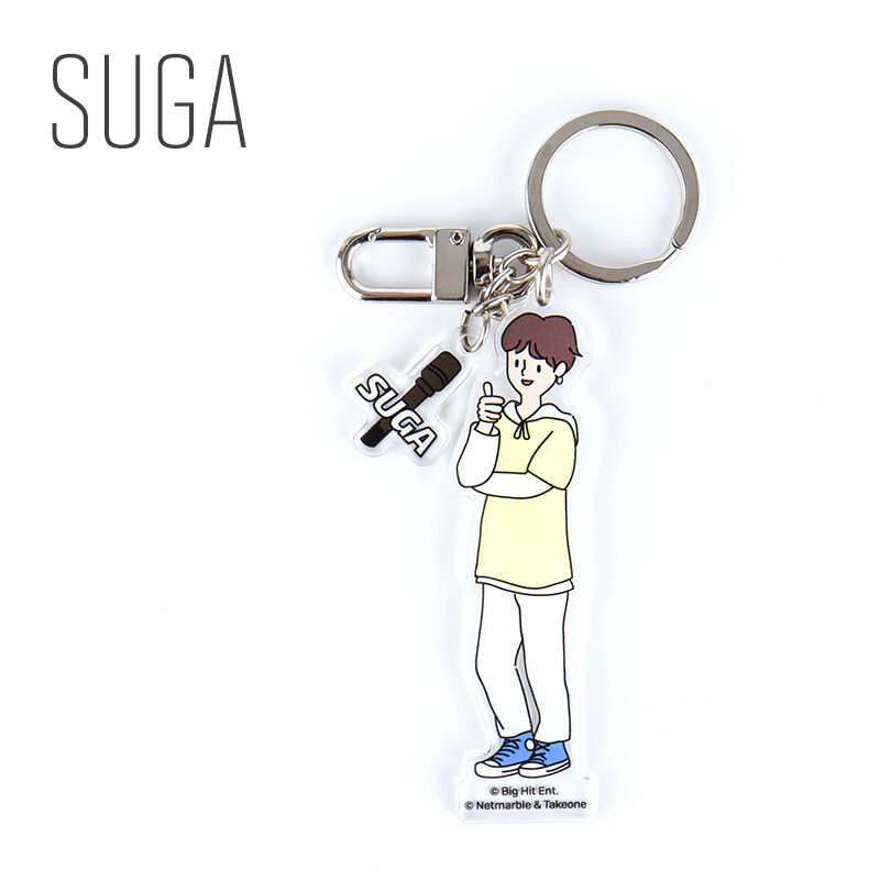 BTS♡ユニット♡イラストアクリルキーホルダー BTS グテ イラストアクリルキーホルダー④ - メルカリ