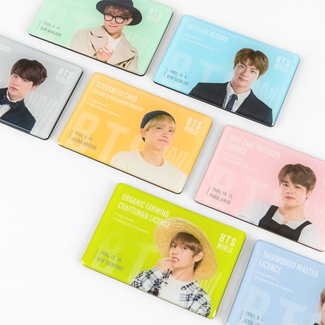 BTSワールド 「公式」 ID マグネット