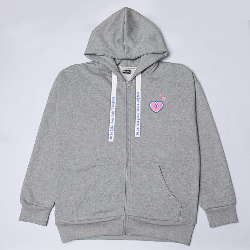 BTS ジップアップパーカー ラベンダー Mサイズ 新品未使用 駿河屋 -<中古>BTS(防弾少年団) ジップアップフーディー(パーカー