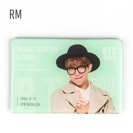 BTSワールド 「公式」 ID マグネット