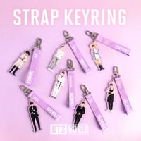 BTSワールド 「公式」 ストラップキーリング