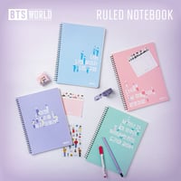 BTSワールド 「公式」 ノート B5(罫線)