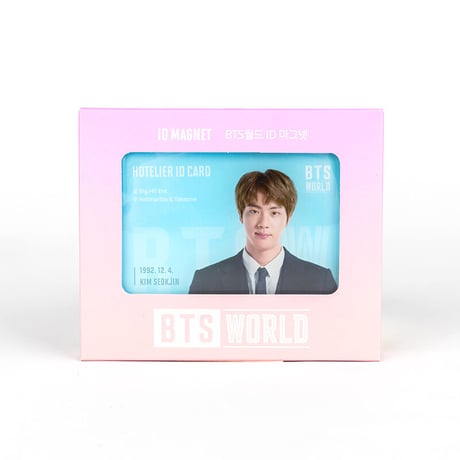 BTSワールド 「公式」 ID マグネット