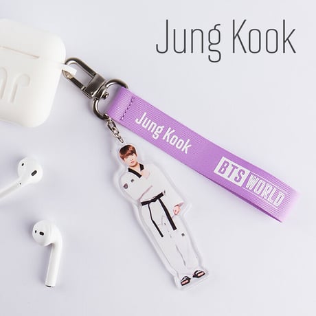 BTSワールド 「公式」 ストラップキーリング