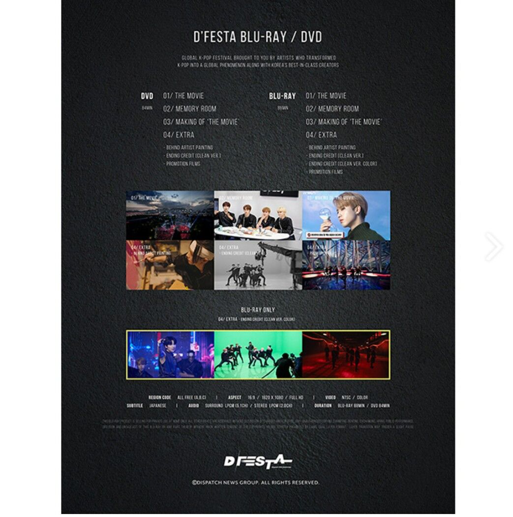 公式」D'FESTA THE MOVIE Stray Kids version DVD /