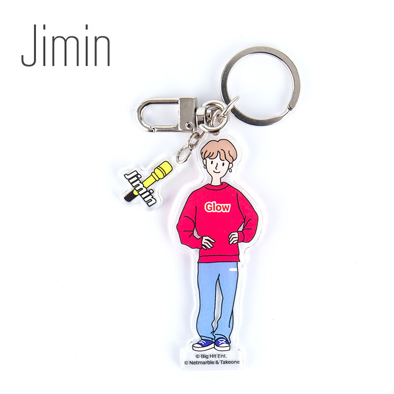 BTS♡ユニット♡イラストアクリルキーホルダー BTS グテ イラストアクリルキーホルダー④ - メルカリ