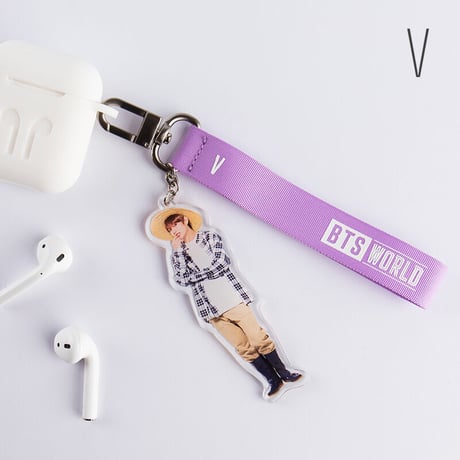 BTSワールド 「公式」 ストラップキーリング