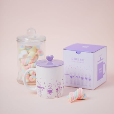 BTSワールド 「公式」セラミックマグカップ