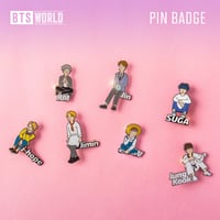 BTSワールド 「公式」 ピンバッジ