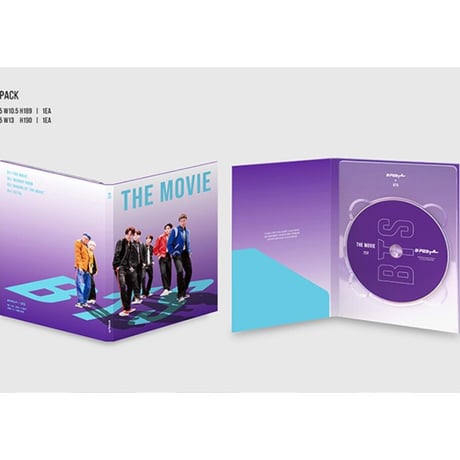 「公式」D‘FESTA THE MOVIE BTS version DVD / Blu-ray