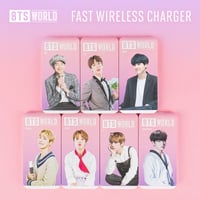 BTSワールド 「公式」高速ワイヤレス充電器