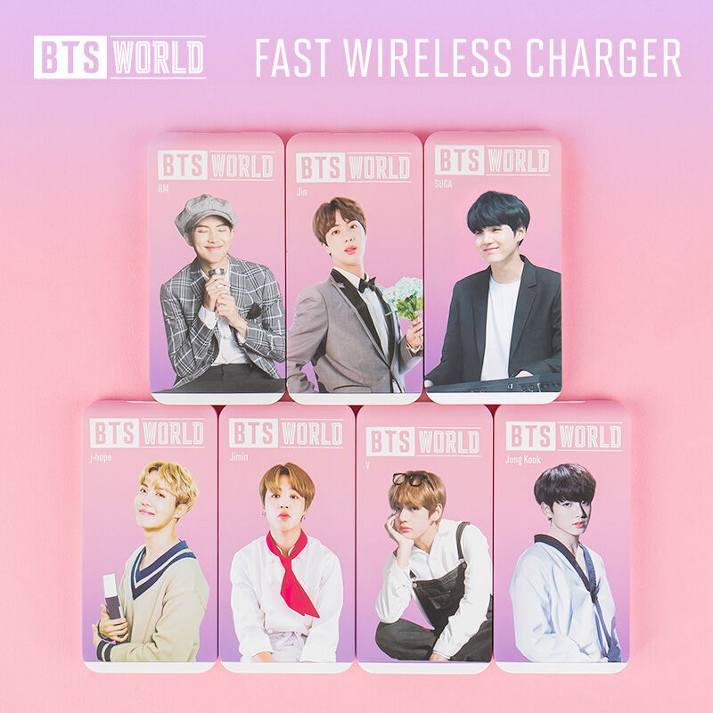 BTSワールド 「公式」高速ワイヤレス充電器 | JMStore