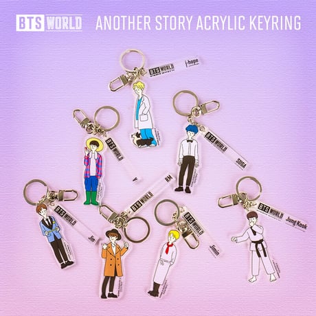 BTSワールド 「公式」 ANOTHER STORY アクリルキーホルダー