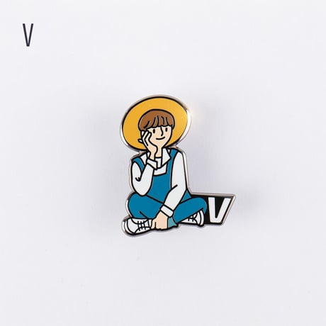 BTSワールド 「公式」 ピンバッジ