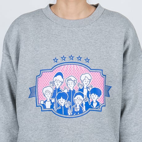 BTSワールド 「公式」スウェットシャツ