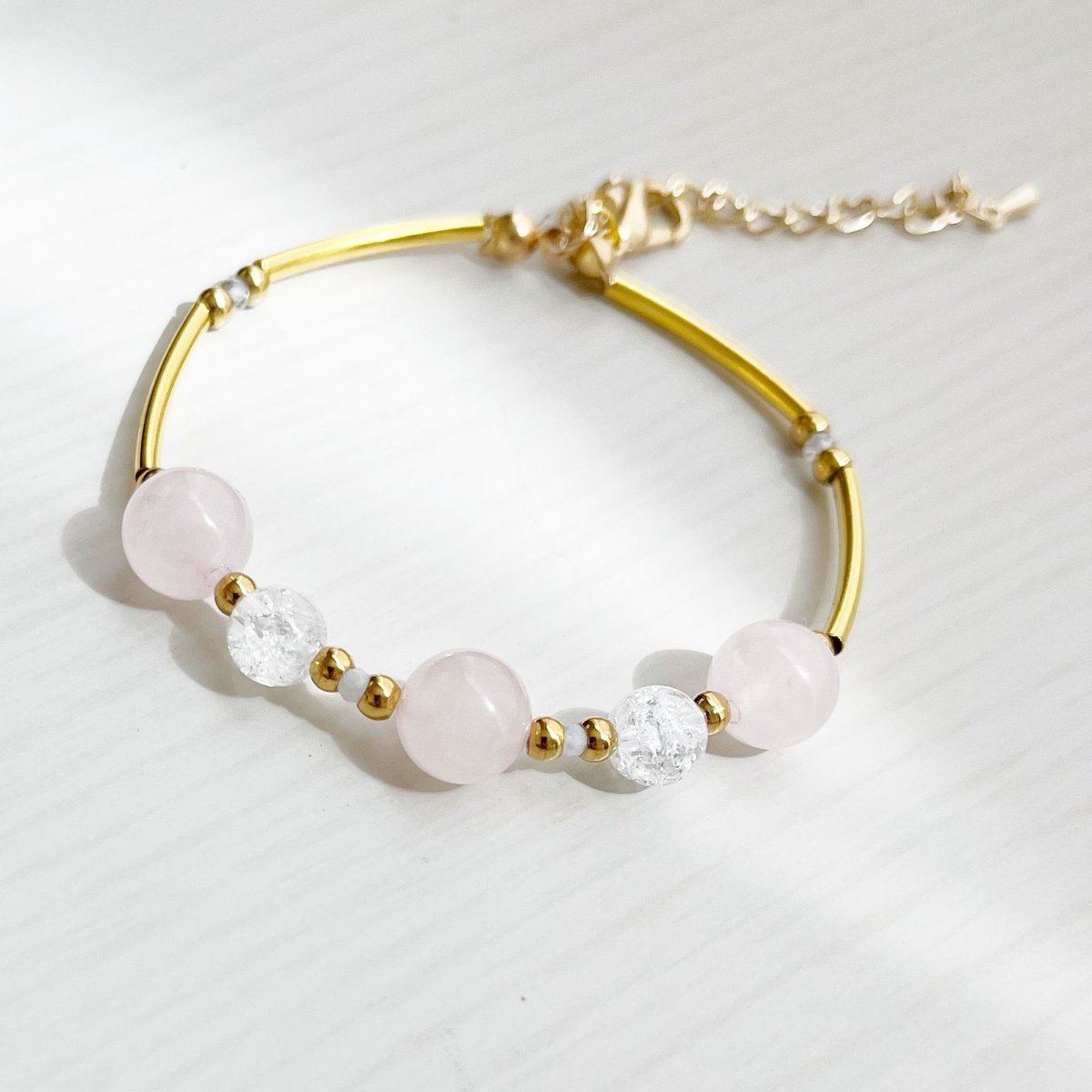 きゃしゃで着けやすい♡恋愛運、ストレス、心身の健康、魅力、精神安定ブレスレット！ 楽天市場】【祈祷済み】パワーストーン ブレスレット レディース