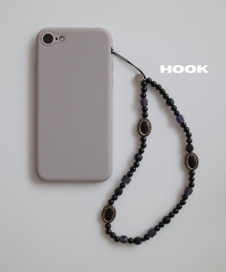 black series  / phone charm