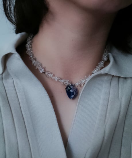 stone’ pure / necklace