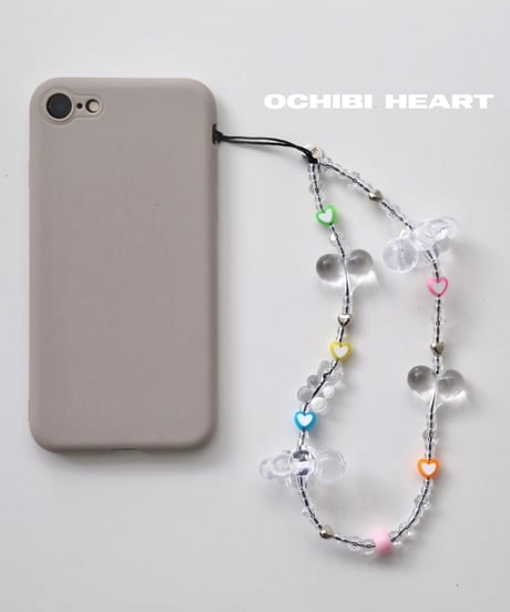 clear cloud series / phone charm
