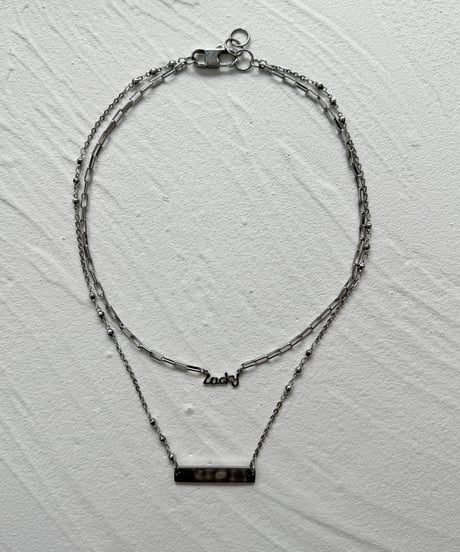 [2連item] lucky / necklace