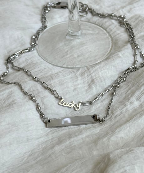 [2連item] lucky / necklace