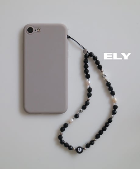 black series  / phone charm