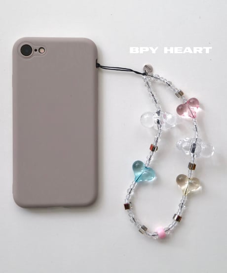 clear cloud series / phone charm