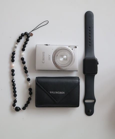 black series  / phone charm
