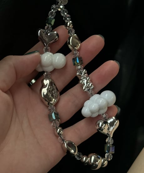 silver bh / phone strap