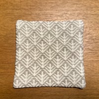 こぎん刺しコースター「ベージュ」