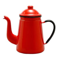 野田琺瑯　キリンコーヒーポット　レッド