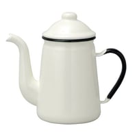 野田琺瑯　キリンコーヒーポット　ホワイト