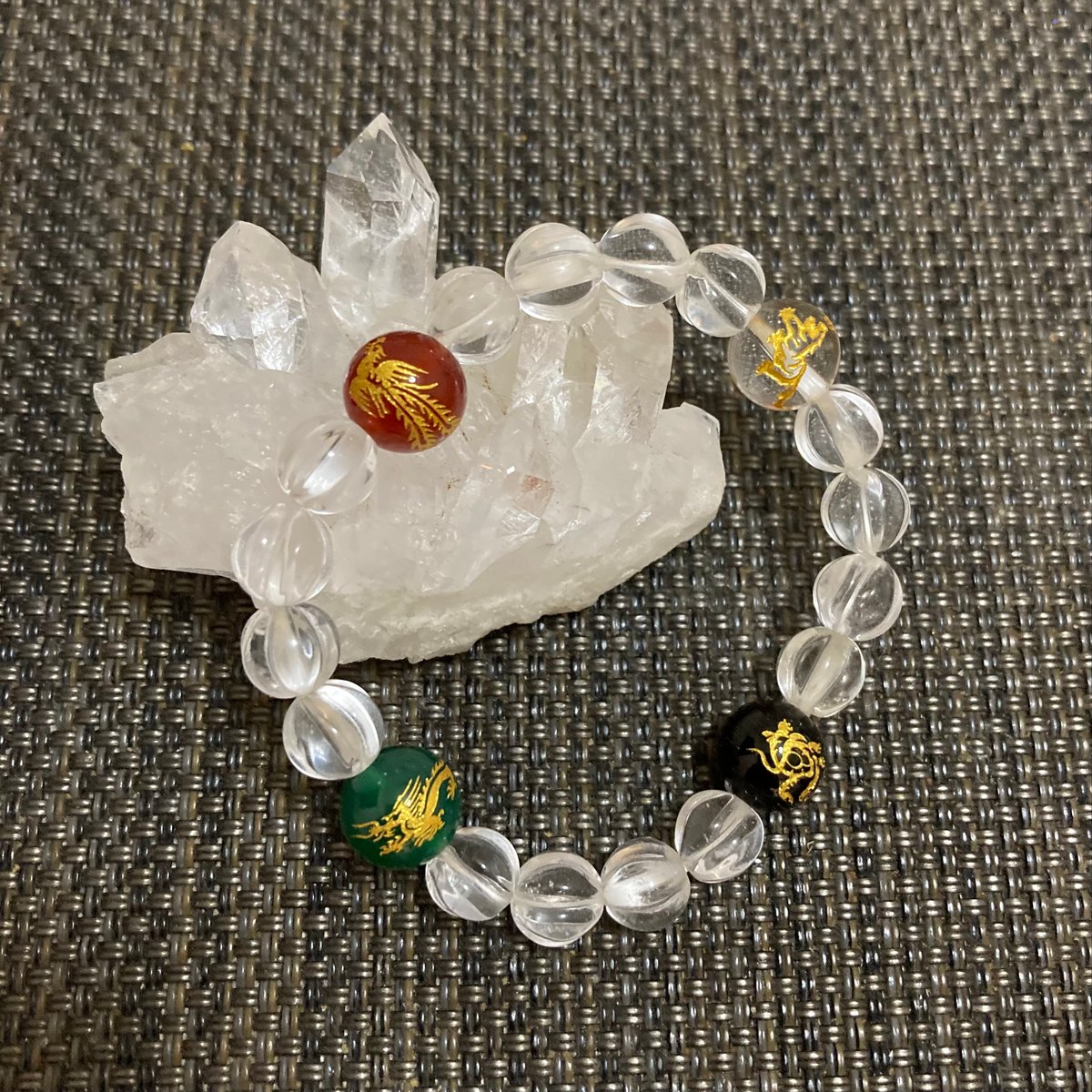 限定2】四神獣ブレス | 天然石アクセサリー by Atrio Luce