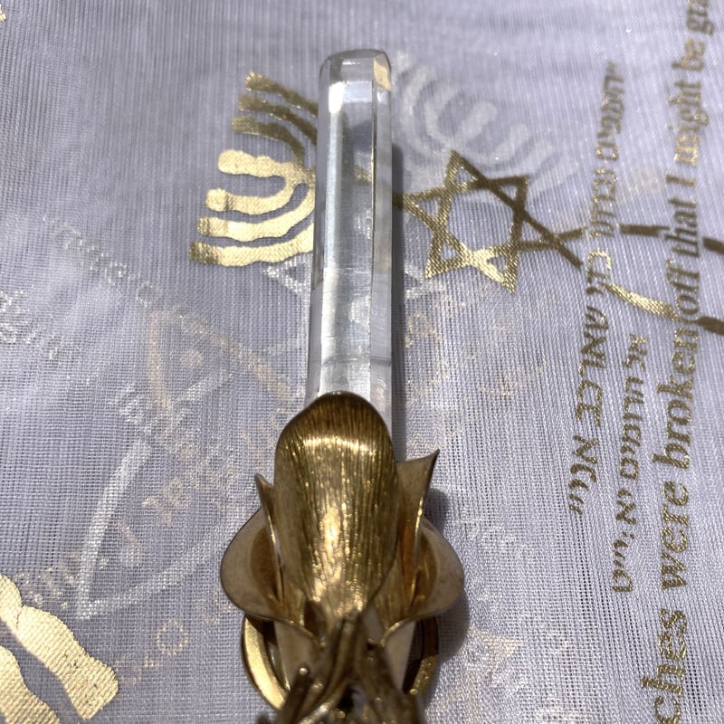 限定1】【送料無料】金属製のチャクラワンド | 天然石アクセサリー by