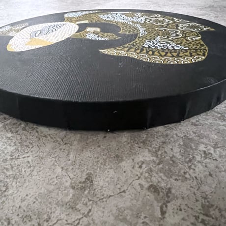 小紋柄 金魚
