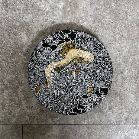 小紋柄 金魚