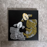 小紋柄 金魚