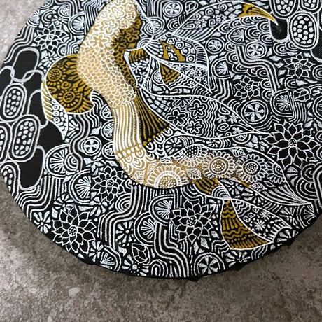小紋柄 金魚