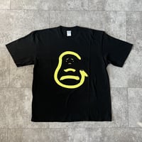 大人用むにTシャツ（黒 Lサイズ）