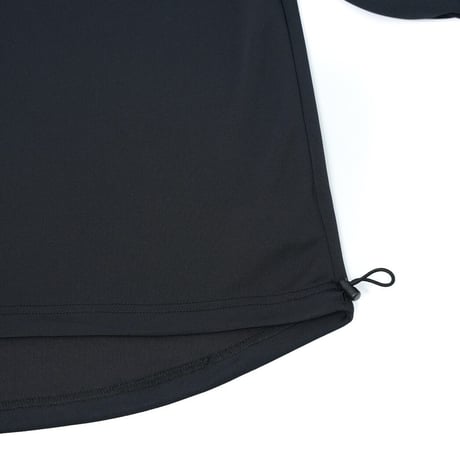 Maison Neude【 pinmesh balloon-sleeve mockneck 】