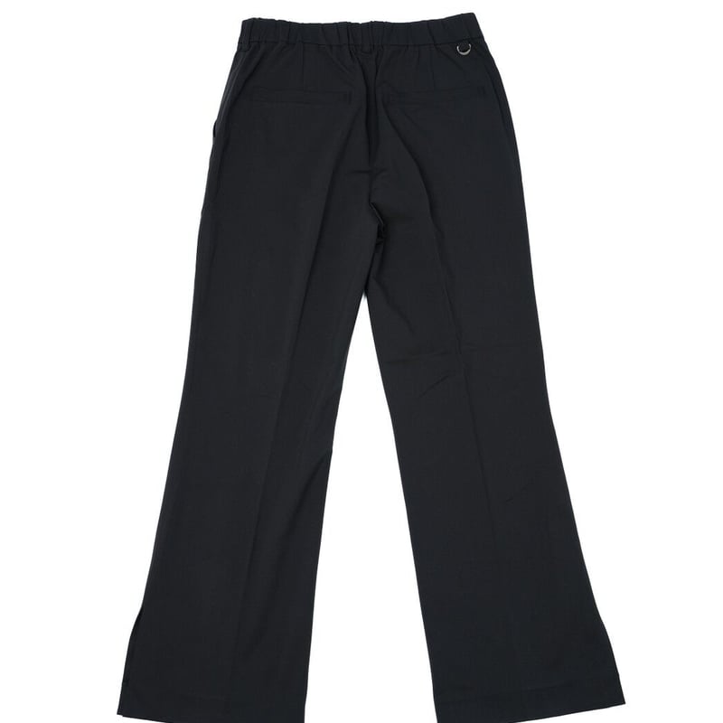 Na.e ナエ　Strech Slit Pants ブラック Maison Neude【 high tension slit-pants 】 | maiso